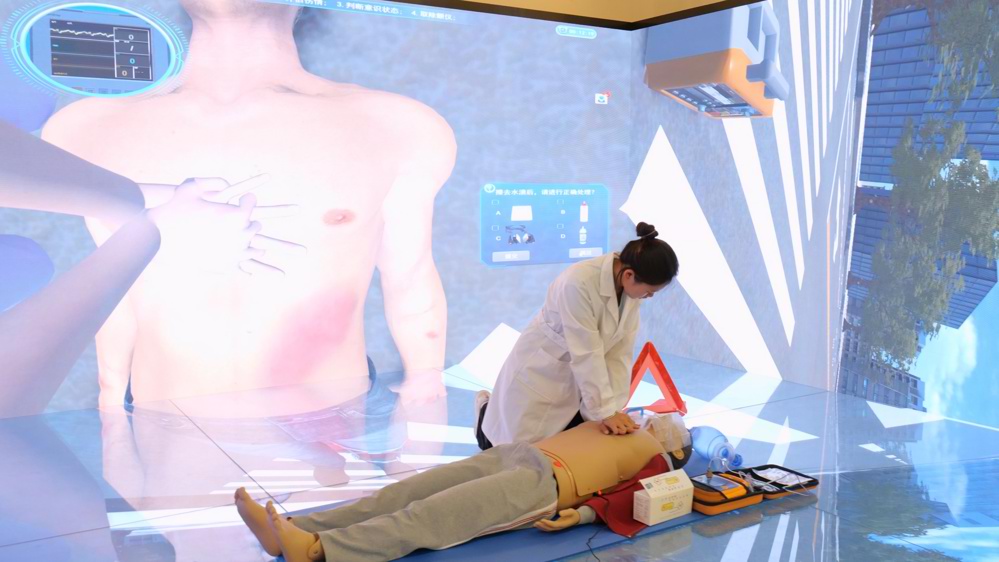 医学院虚拟急救实训室3