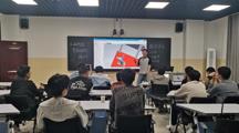 机电与能源学院开展工业网络智能控制  与维护——数字孪生模块讲座